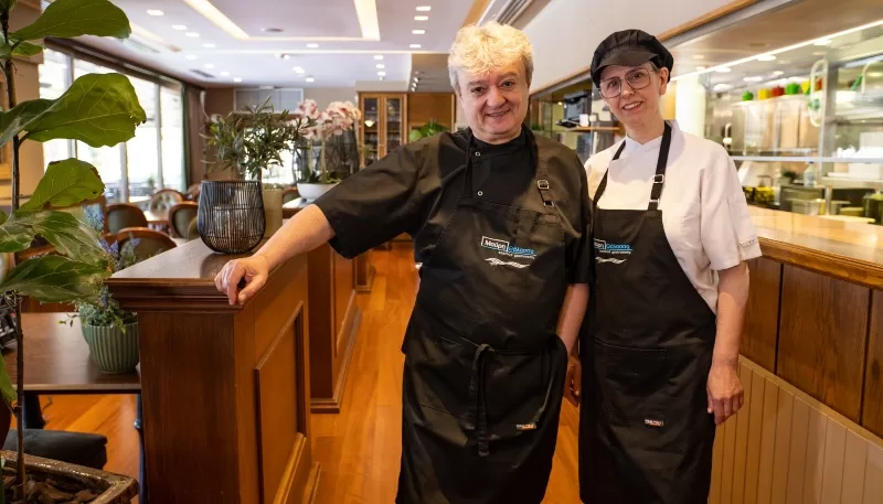 οι chef της Μαύρης Θάλασσας, Αλέκος και Σόνια